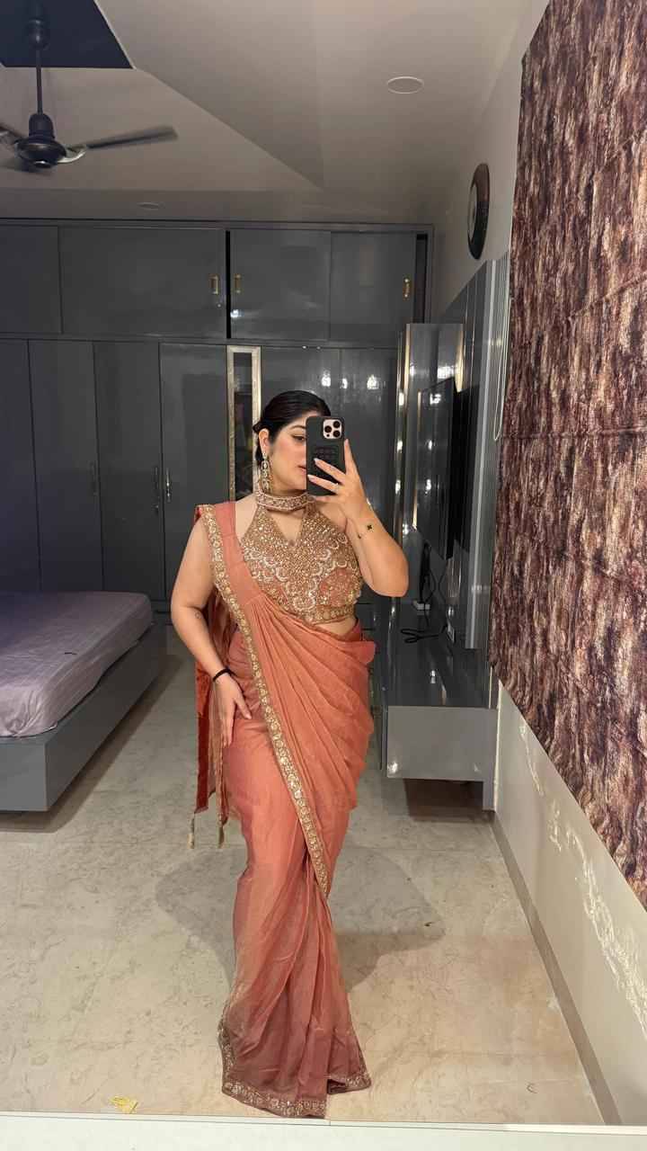 SIA 103 By Amoha Trendz Indian Traditional Wear Collection Beautiful Stylish Fancy Colorful Party Wear & Occasional Wear Fancy Sarees At Wholesale Price